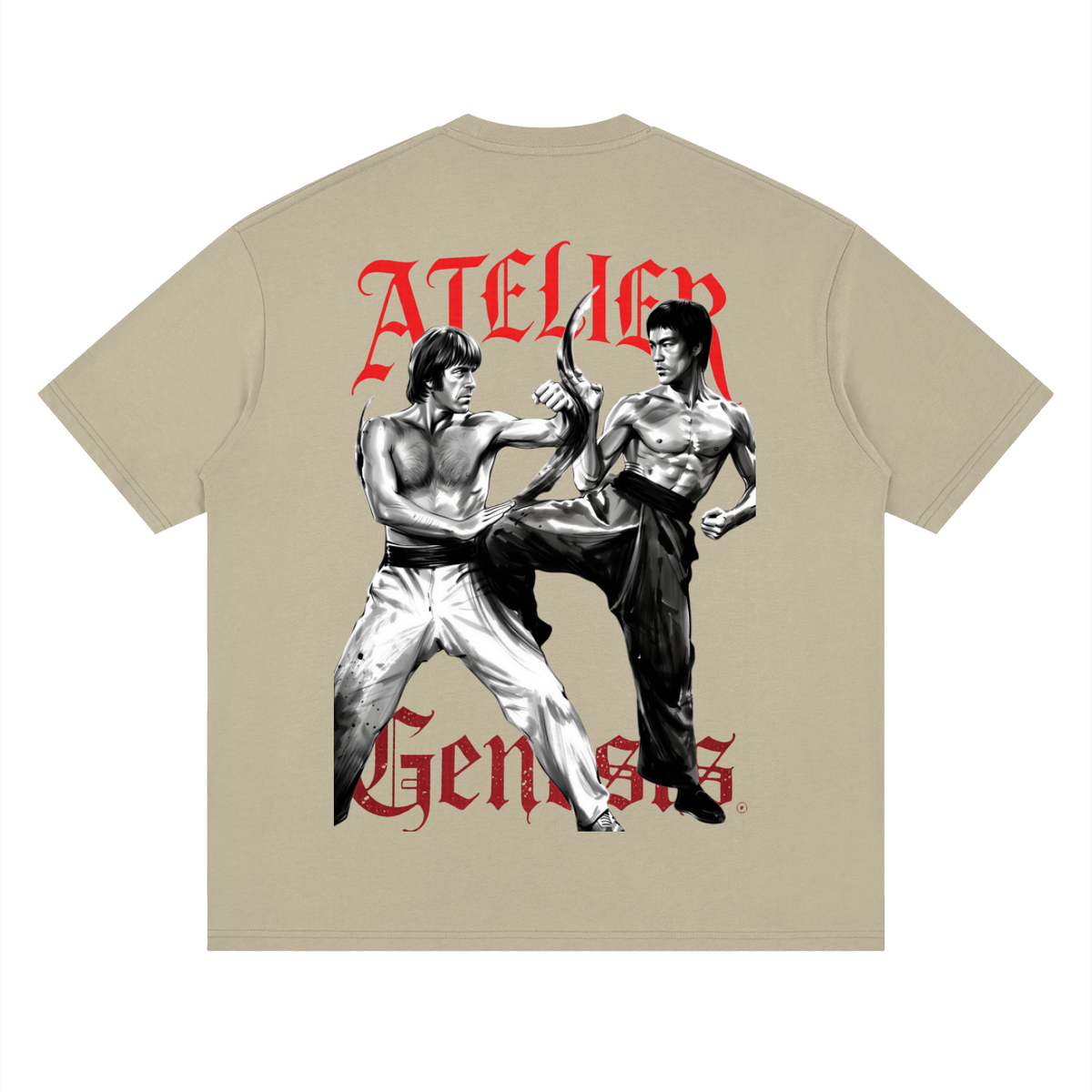 Bruce/Chuck Drop Shoulder Tee