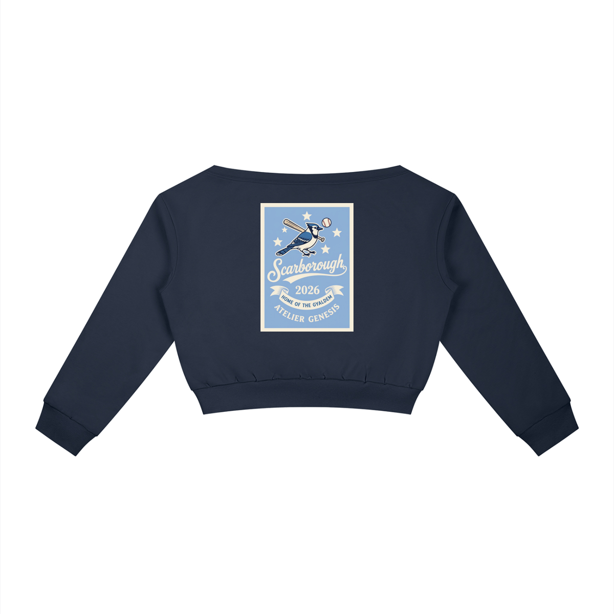 AG416 Jays Off-Shoulder Sweater