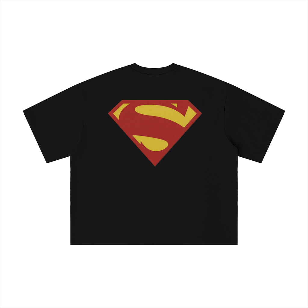 ABSOLUTE Superman Noir Boxy Oversized Tee