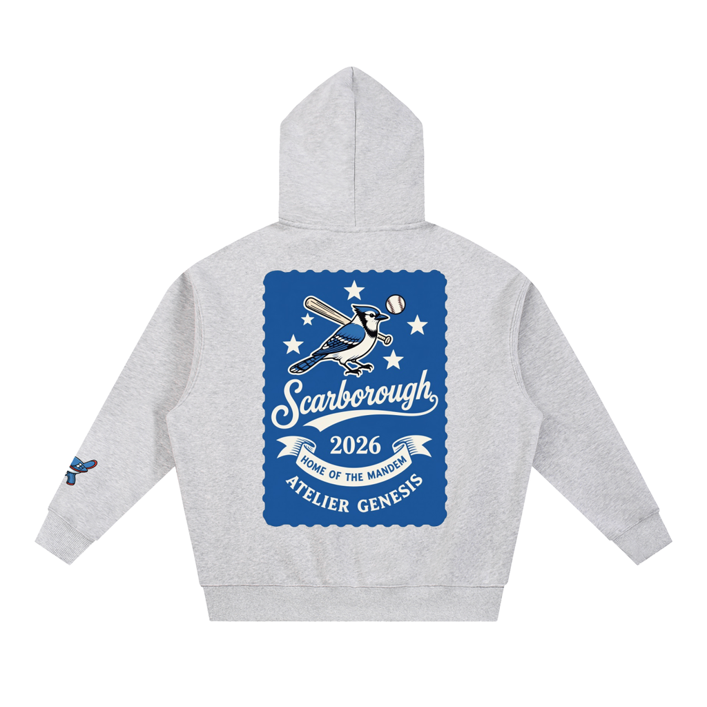 AG416 Jays Oversized Box Fit Hoodie
