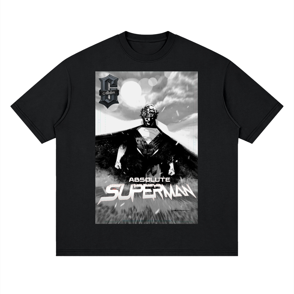 ABSOLUTE Superman Noir Loose Drop Tee