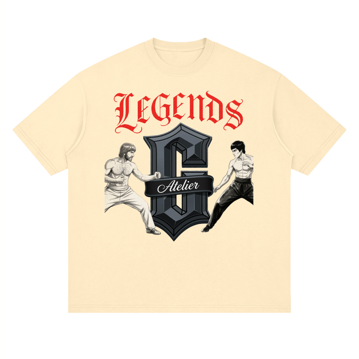 Bruce/Chuck Drop Shoulder Tee