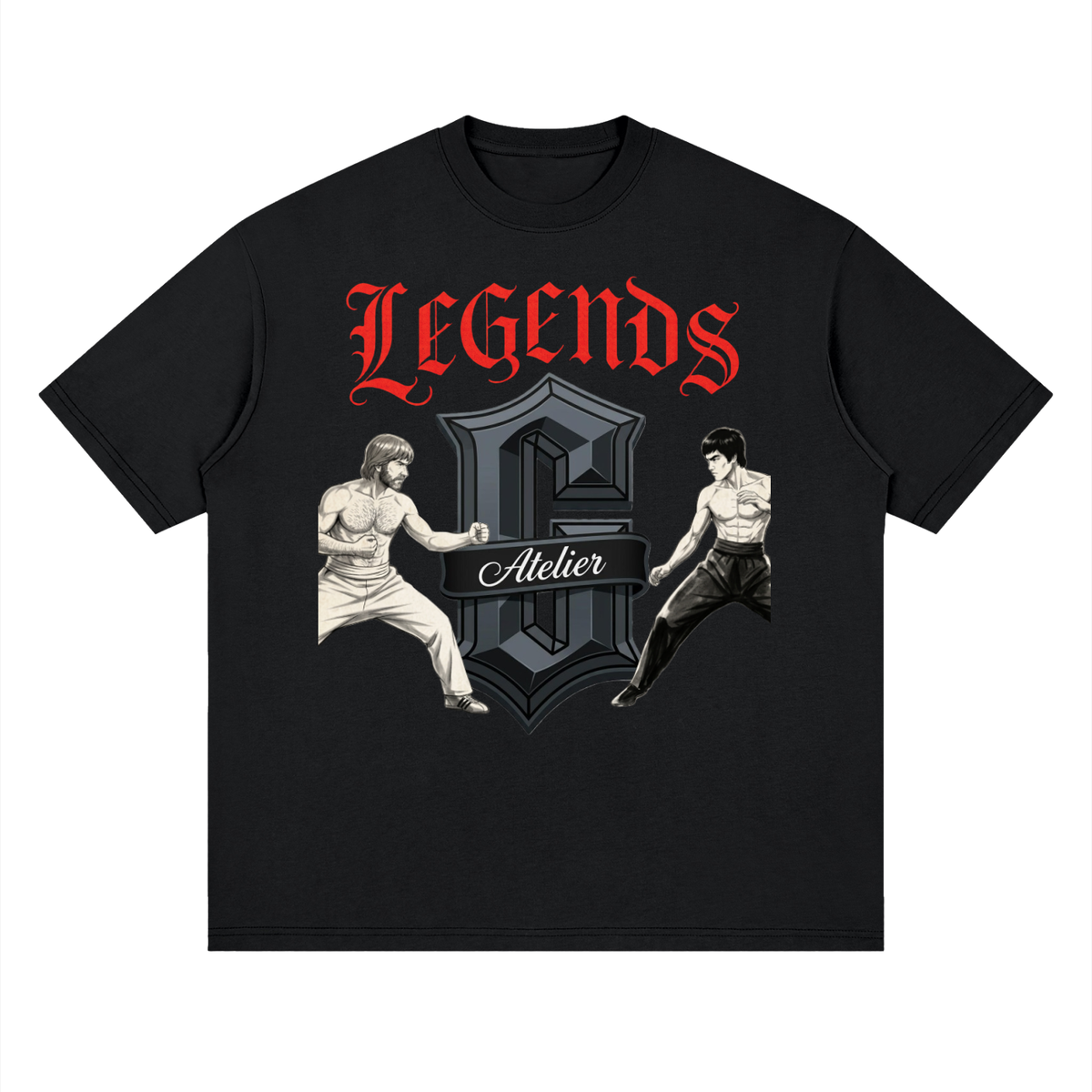 Bruce/Chuck Drop Shoulder Tee