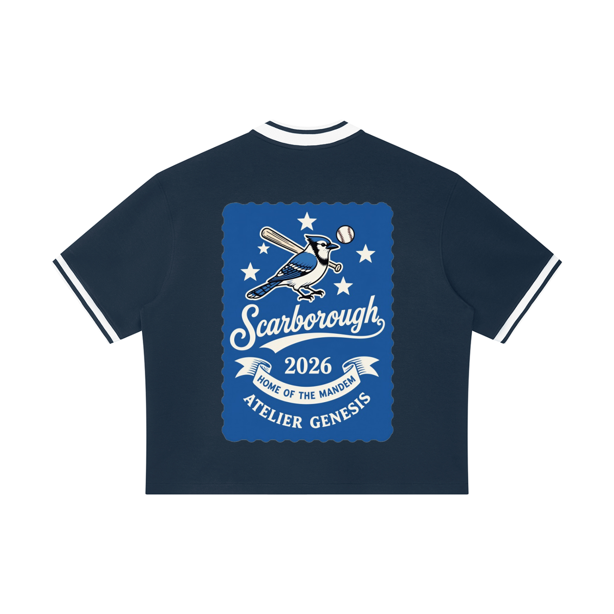 Unisex Oversized Baseball Jersey