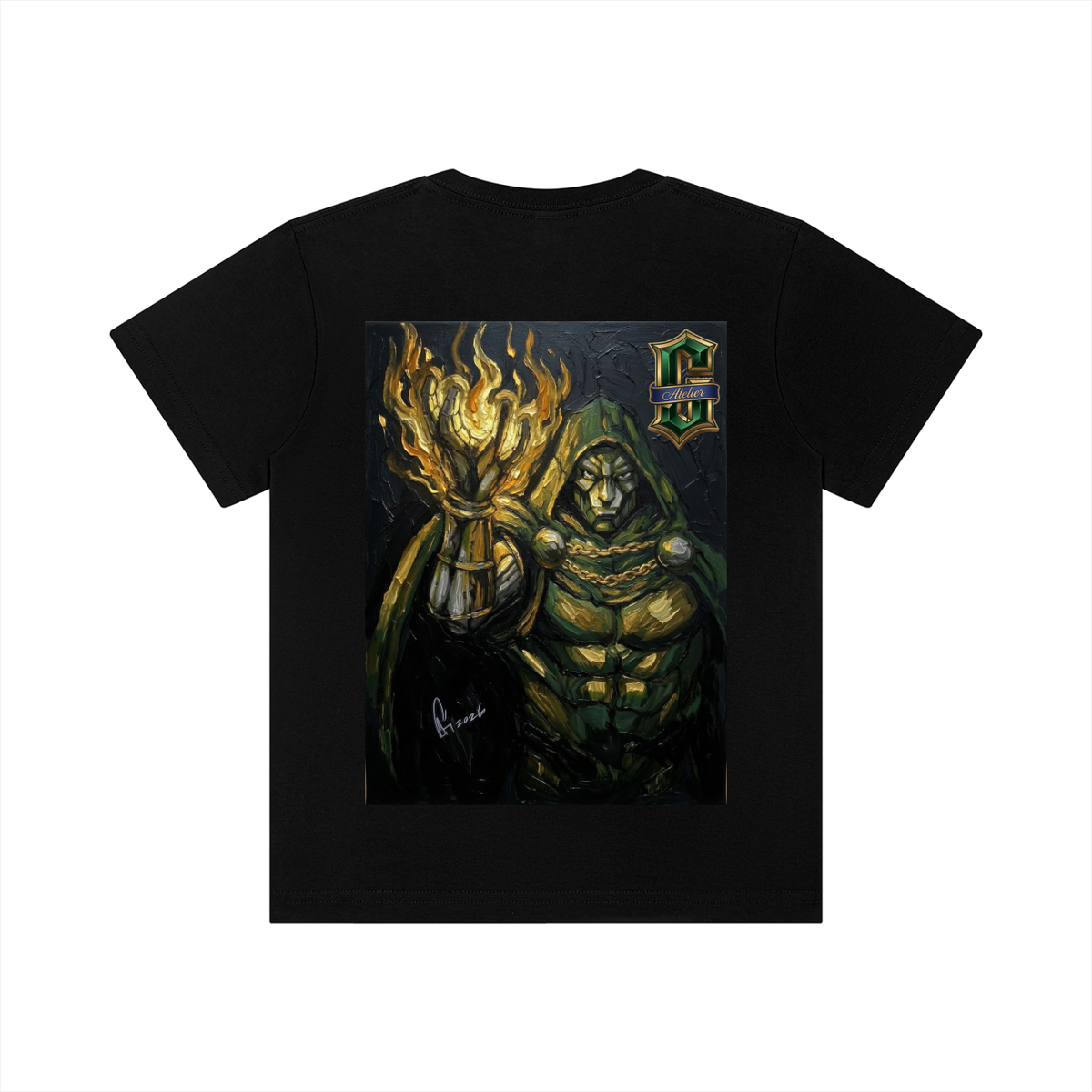 Kid's Crewneck Short Sleeve T-Shirt — "Luke" Avengers Graphic