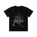 Kid's Crewneck Short Sleeve T-Shirt — "Miles" Spider Graphic