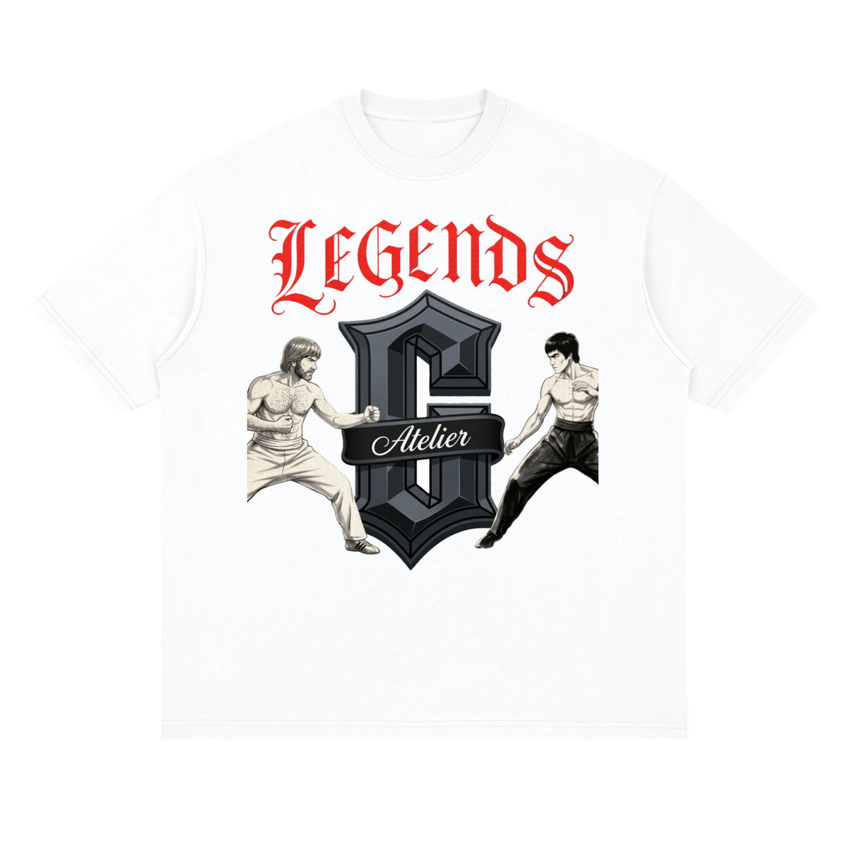 Bruce/Chuck Drop Shoulder Tee