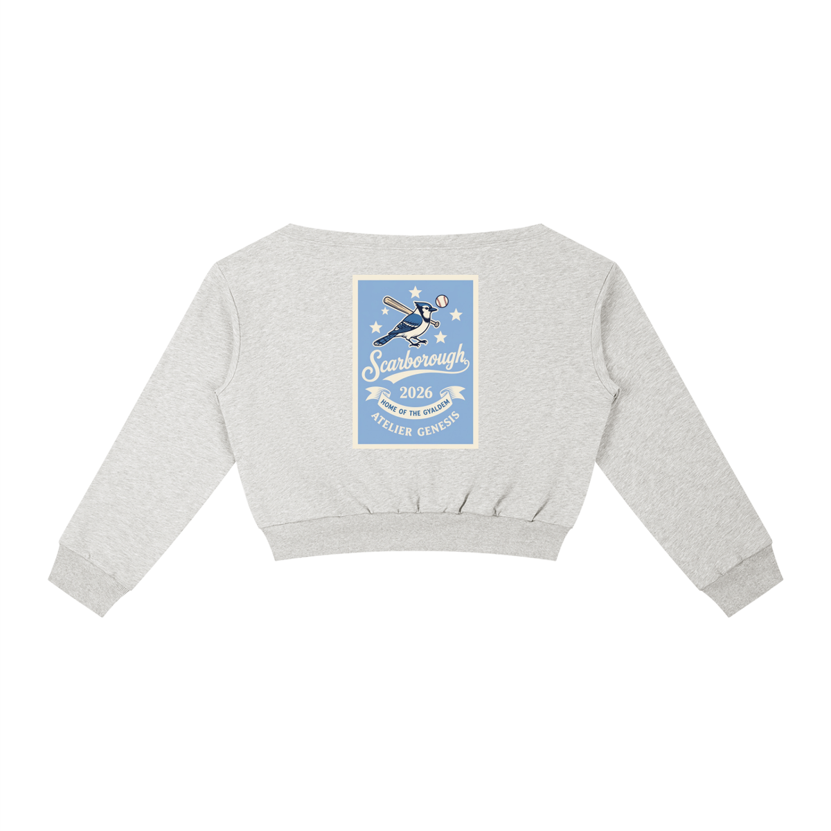 AG416 Jays Off-Shoulder Sweater