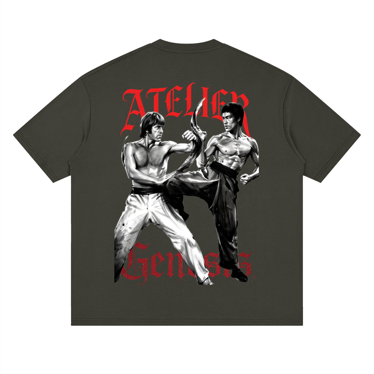 Bruce/Chuck Drop Shoulder Tee